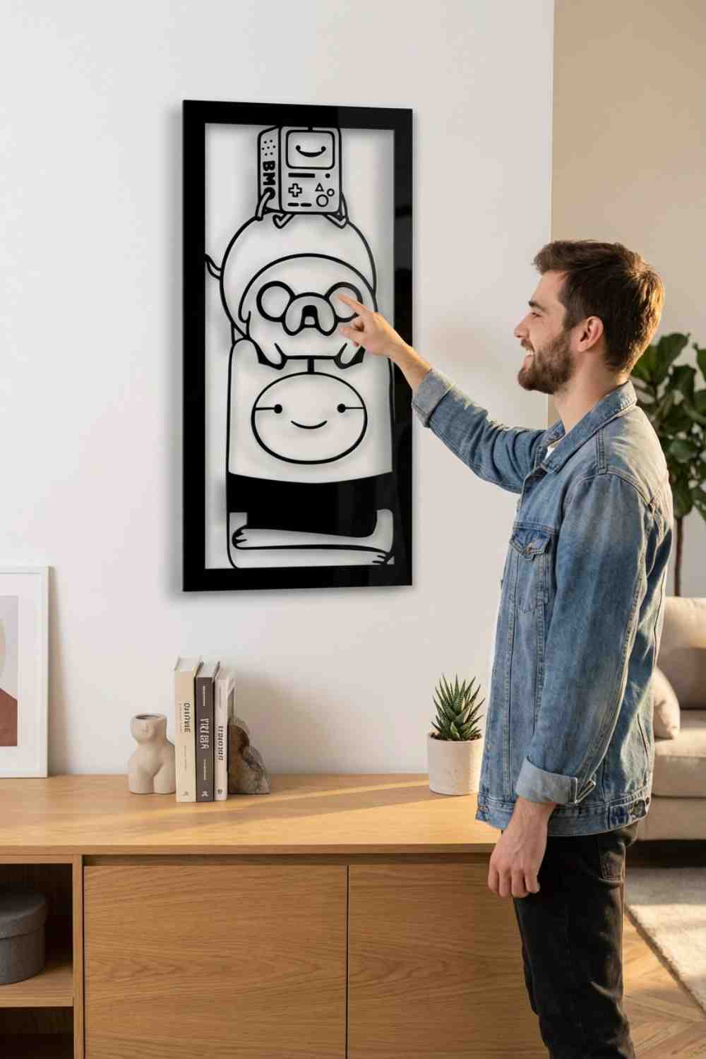 Hora De Aventuras - Cuadro decorativo | Cortayrecorta.es