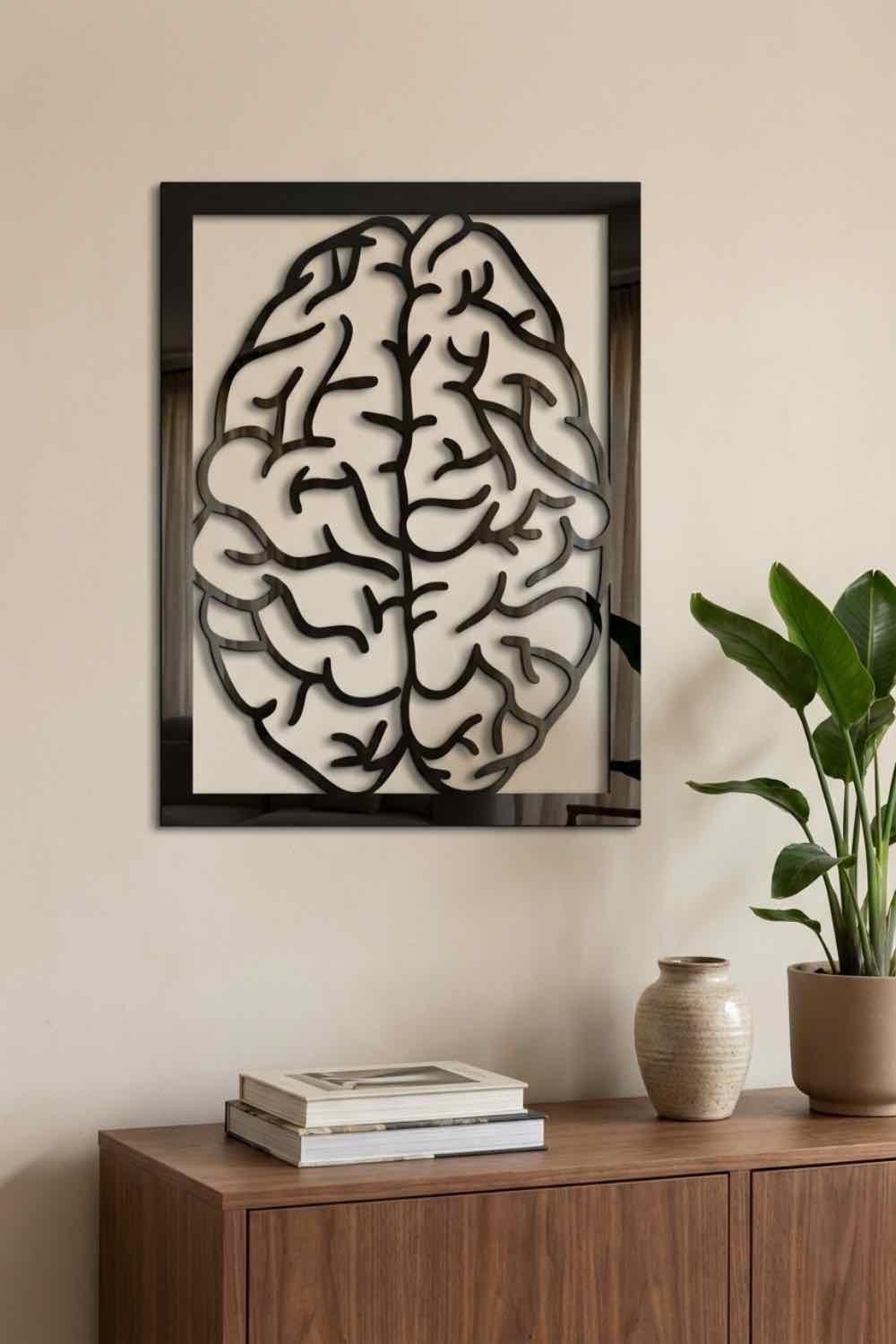 Cerebro - Cuadro decorativo | Cortayrecorta.es