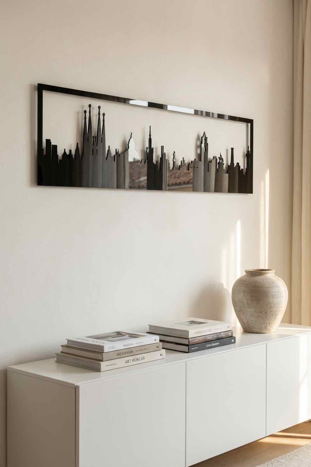 Reus+Barcelona - Cuadro decorativo | Cortayrecorta.es