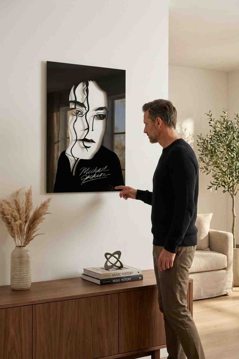 Michael Jackson - Cuadro decorativo | Cortayrecorta.es
