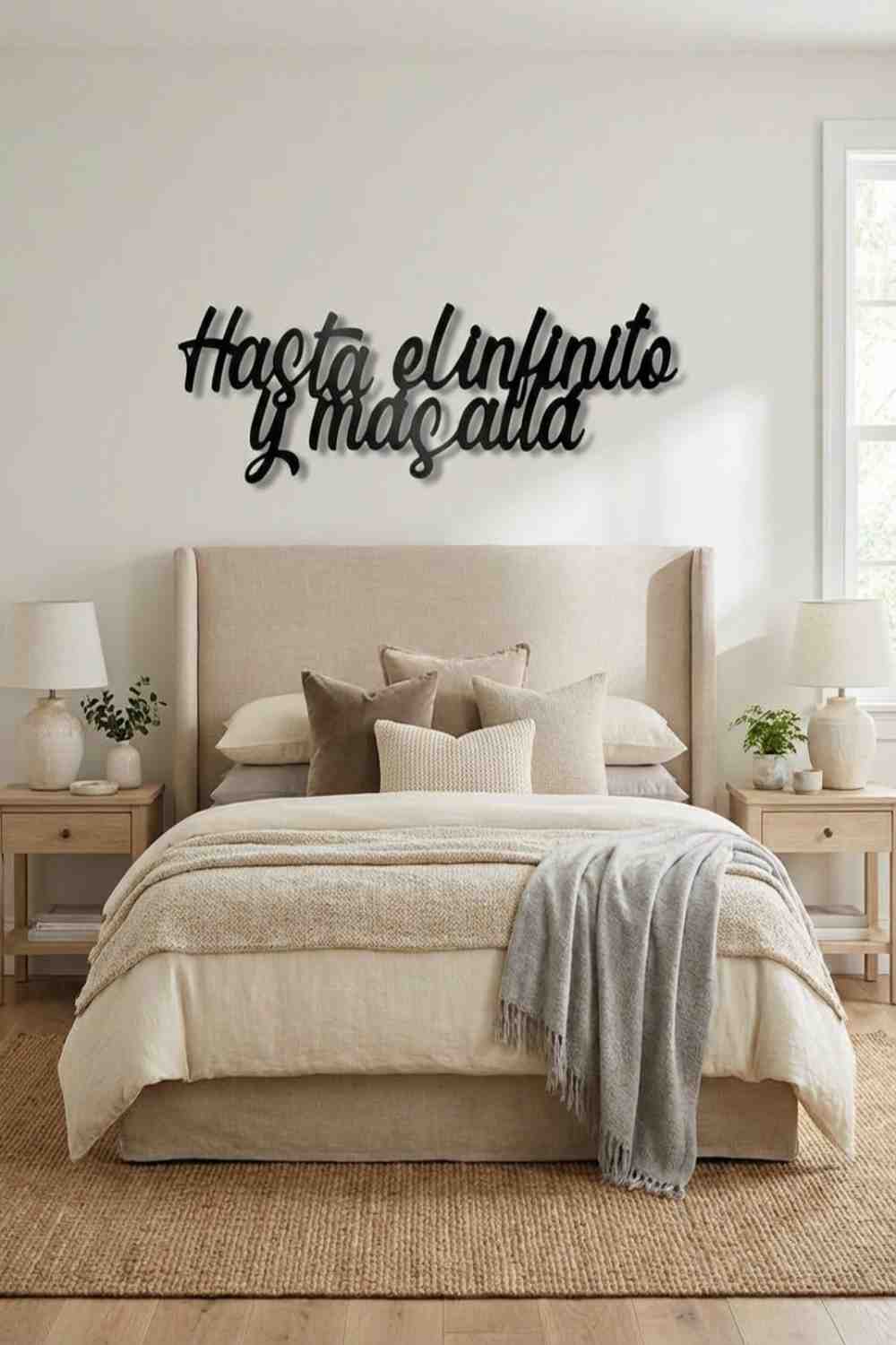 Hasta el infinito y más allá - Cuadro decorativo | Cortayrecorta.es