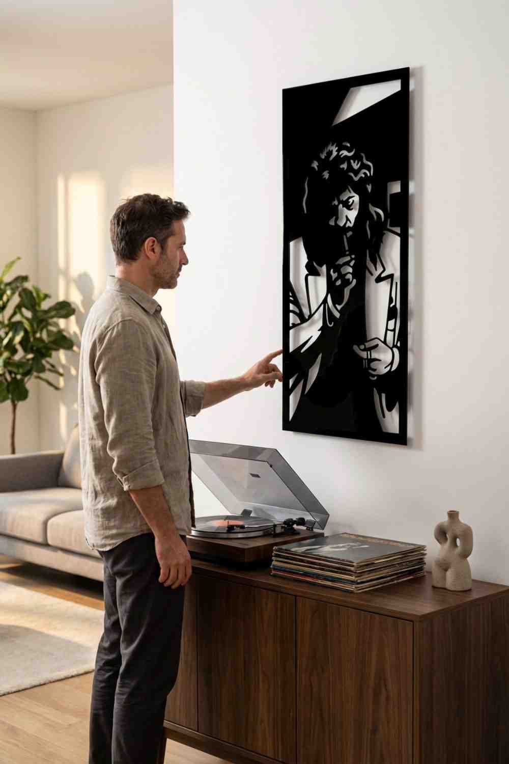 CAMARÓN - Cuadro decorativo | Cortayrecorta.es