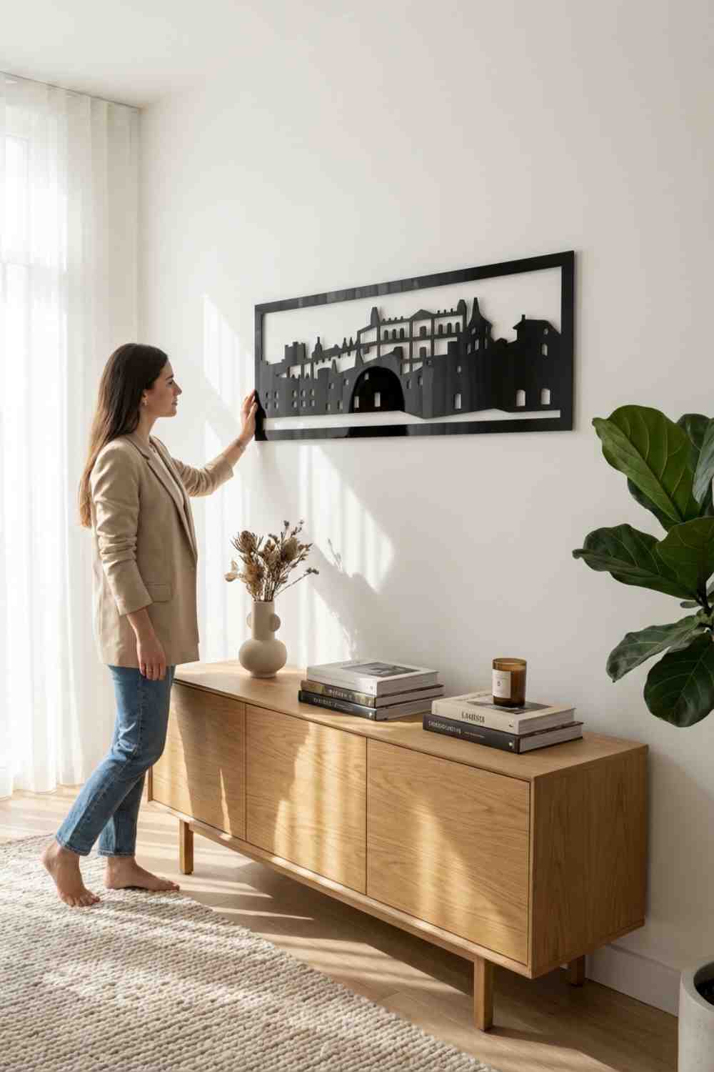 Alcalá - Cuadro decorativo | Cortayrecorta.es