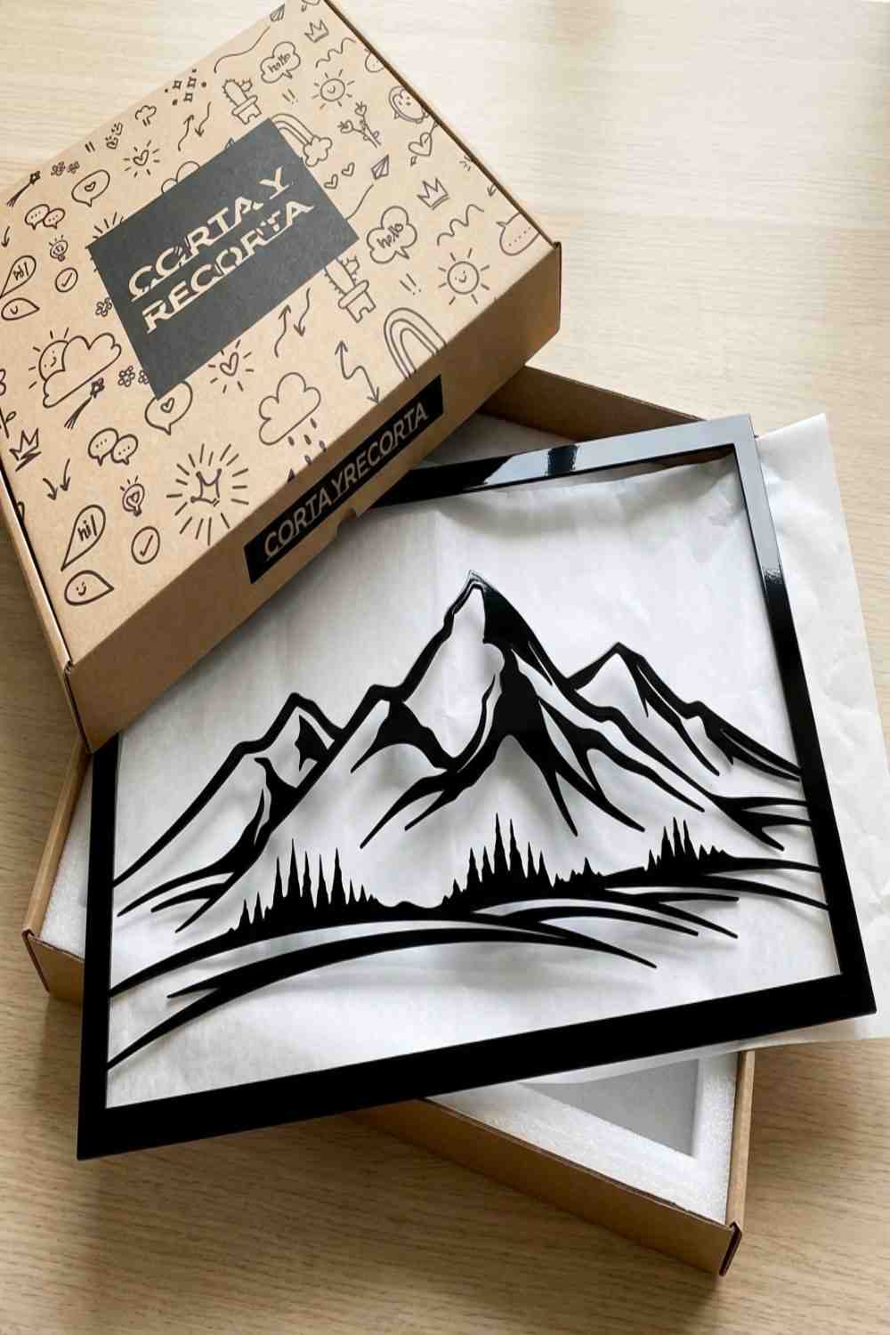 Mountains Crew - Cuadro decorativo | Cortayrecorta.es
