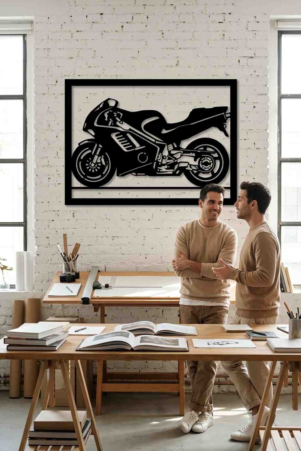 Honda NR750 de 1992 - Cuadro decorativo | Cortayrecorta.es