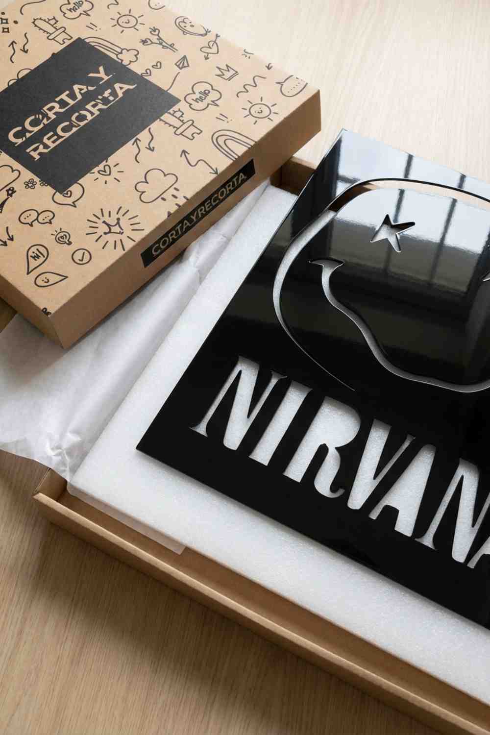 Nirvana - Cuadro decorativo | Cortayrecorta.es