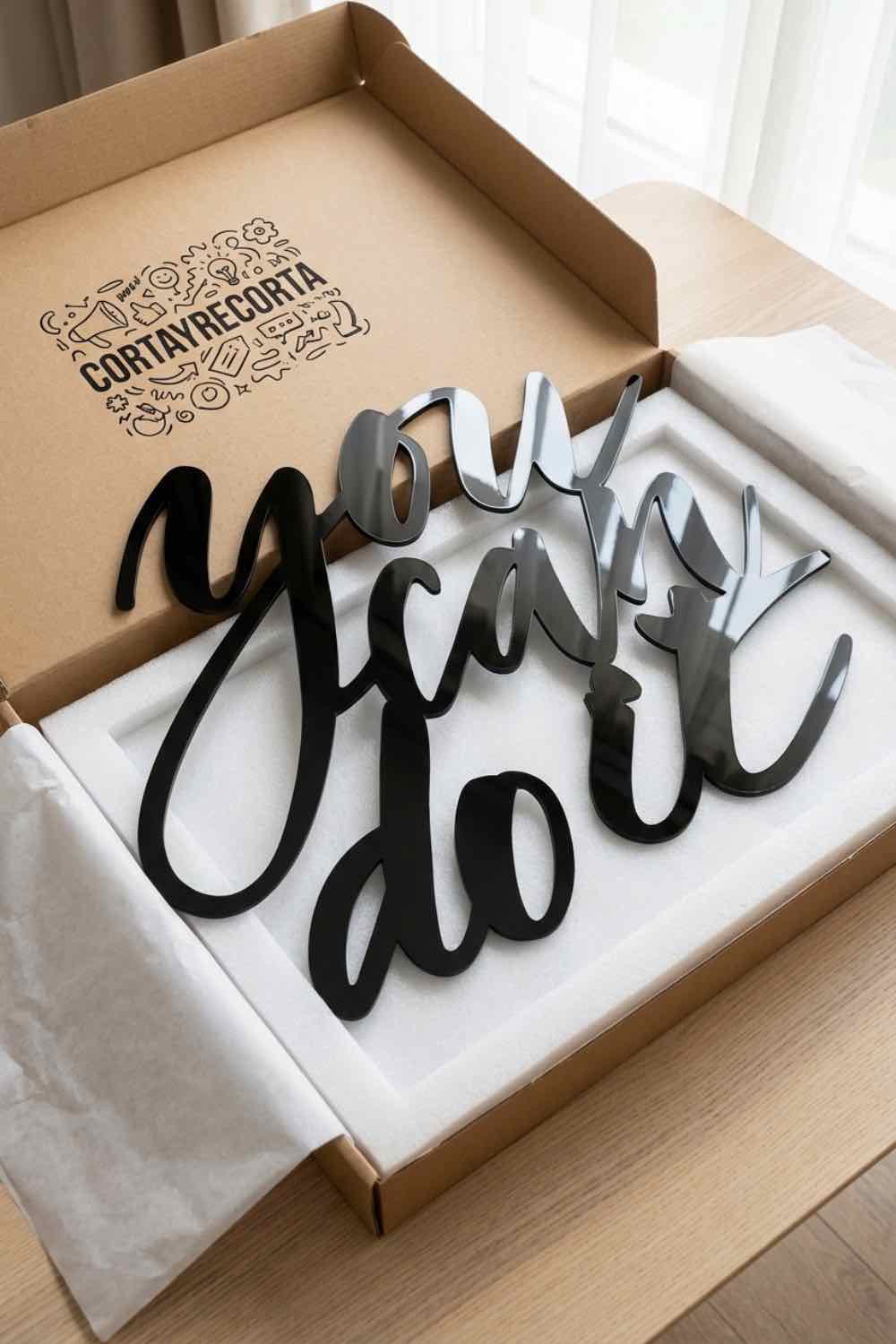You can do it - Cuadro decorativo | Cortayrecorta.es