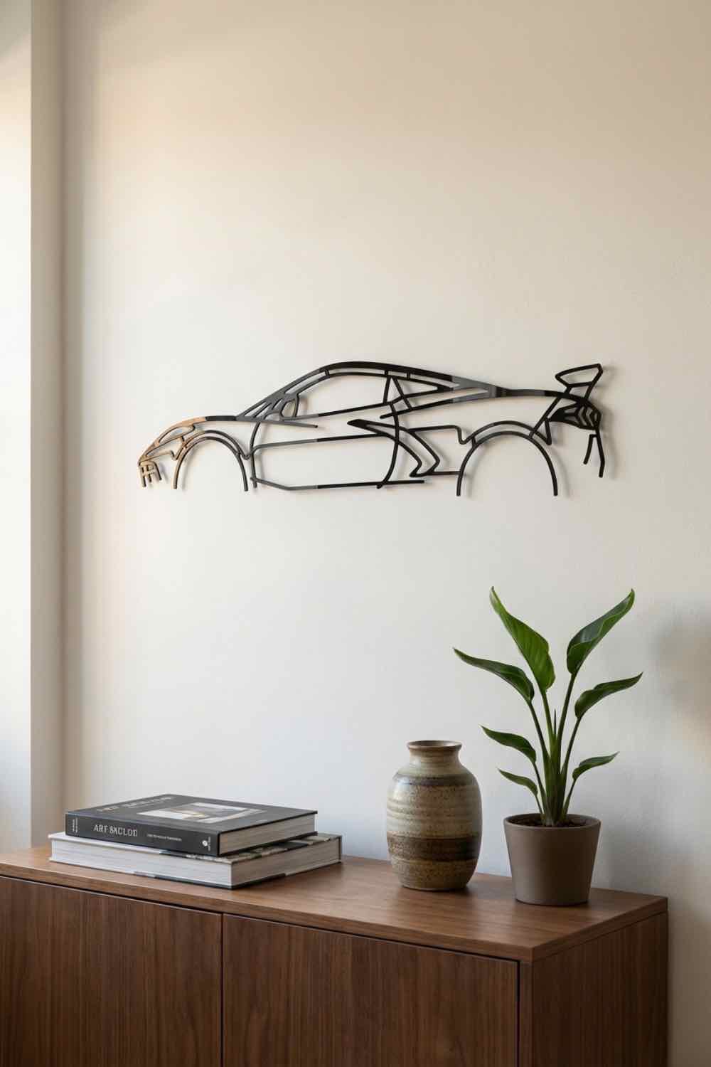 Corvette C8 Z06 - Cuadro decorativo | Cortayrecorta.es