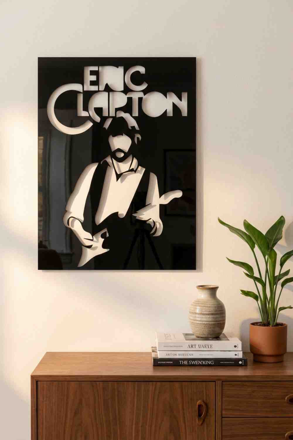 Eric Clapton - Cuadro decorativo | Cortayrecorta.es