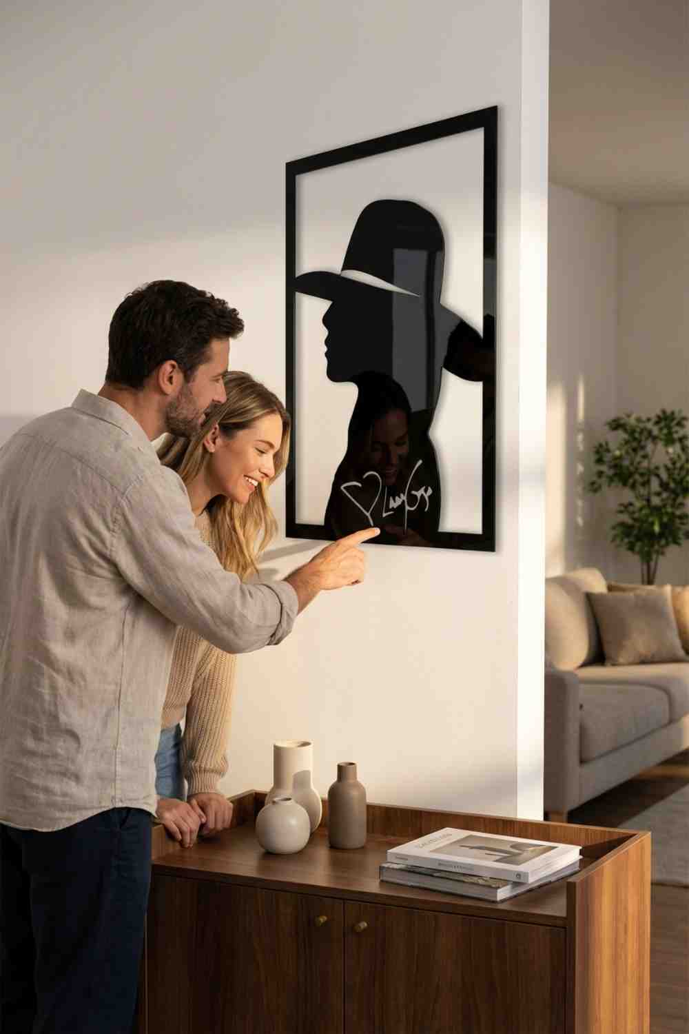Lady Gaga - Cuadro decorativo | Cortayrecorta.es