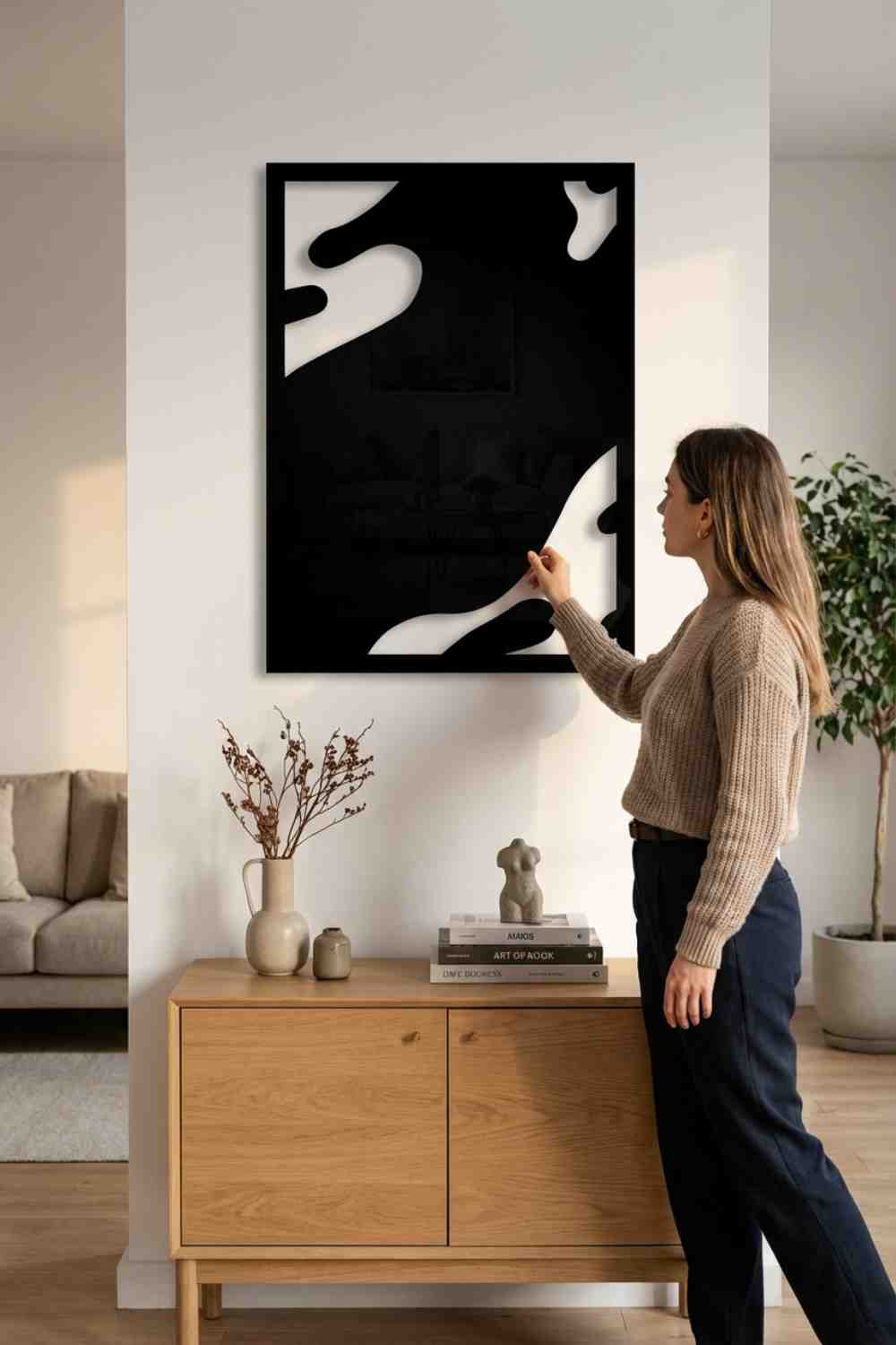 Mi Vaca - Cuadro decorativo | Cortayrecorta.es