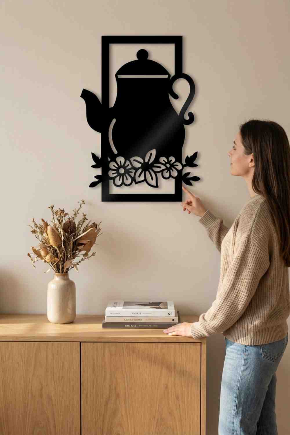 Tetera - Cuadro decorativo | Cortayrecorta.es