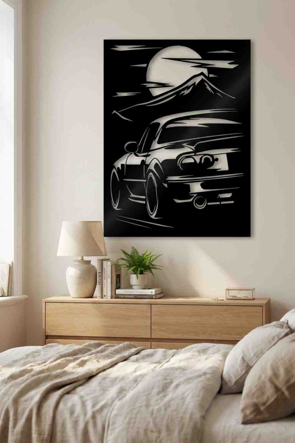 Mazda Mx5 - Cuadro decorativo | Cortayrecorta.es