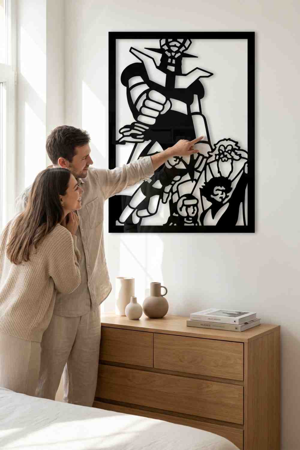 Mazinger Z - Cuadro decorativo | Cortayrecorta.es