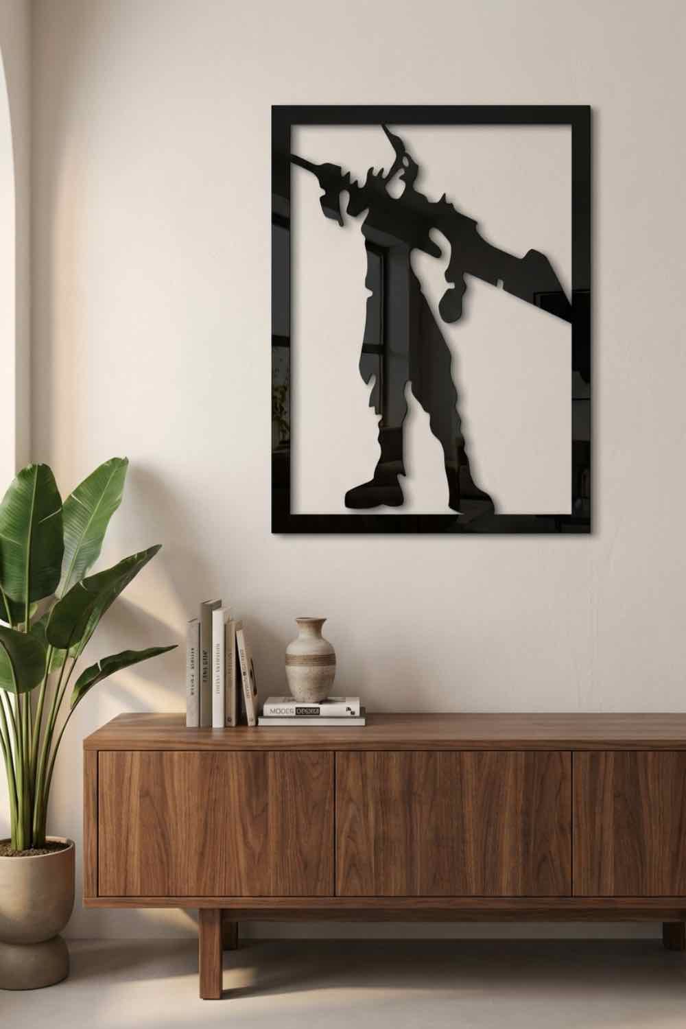 Cloud Strife - Cuadro decorativo | Cortayrecorta.es