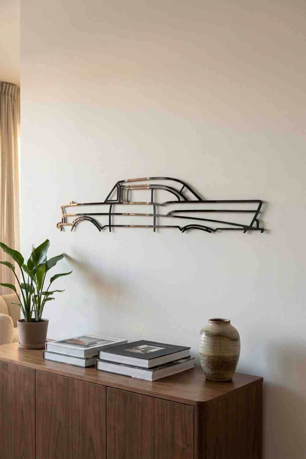 Chevrolet Bel Air 1957 - Cuadro decorativo | Cortayrecorta.es