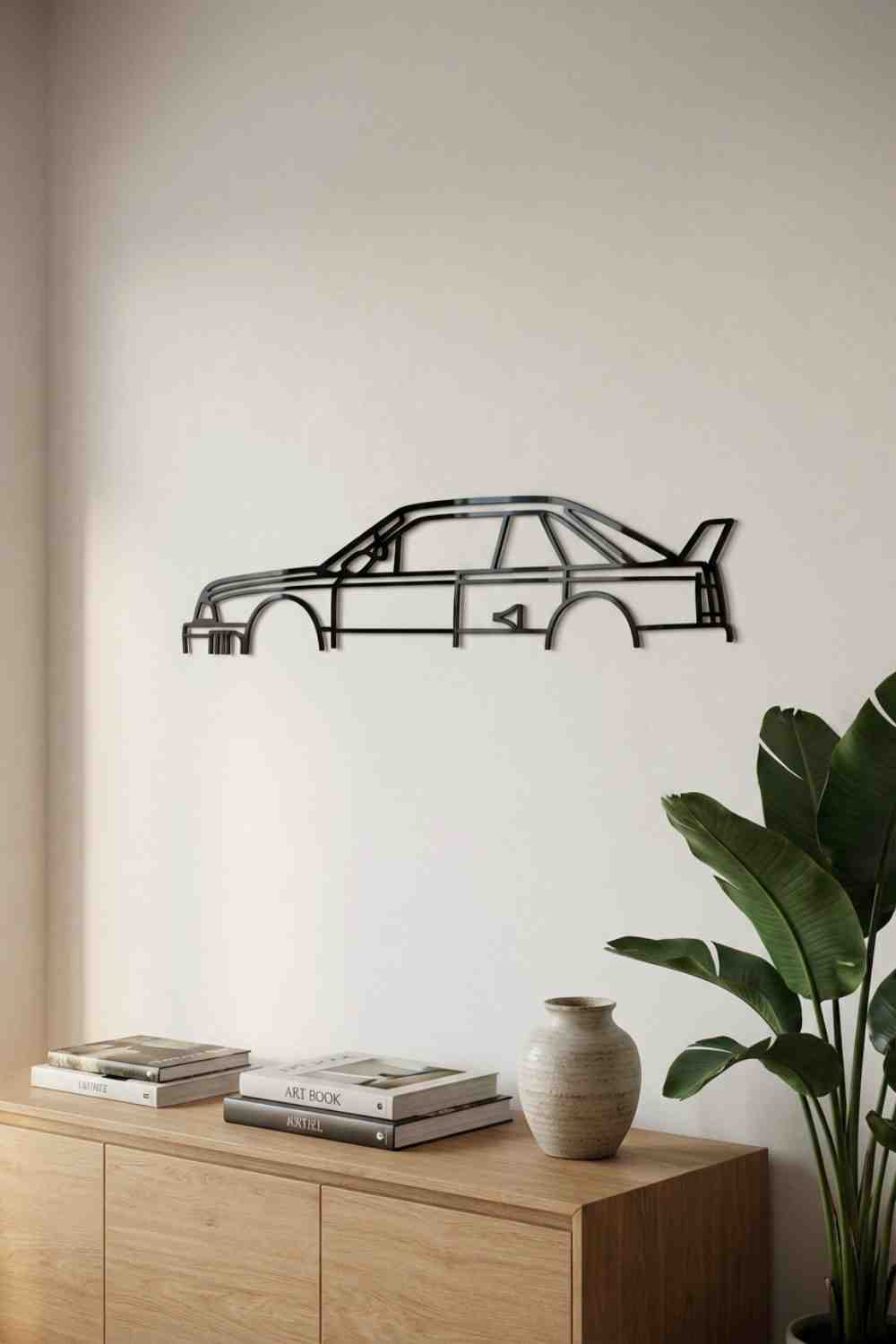 Audi 90 Quattro Imsa Gto - Cuadro decorativo | Cortayrecorta.es
