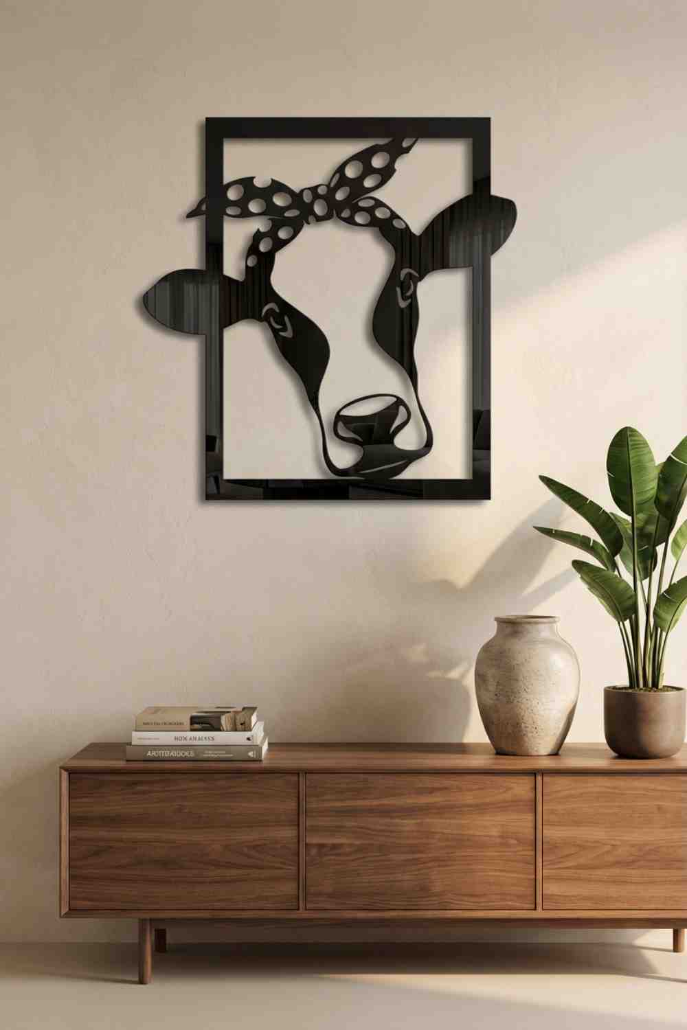 Vaca Lola - Cuadro decorativo | Cortayrecorta.es