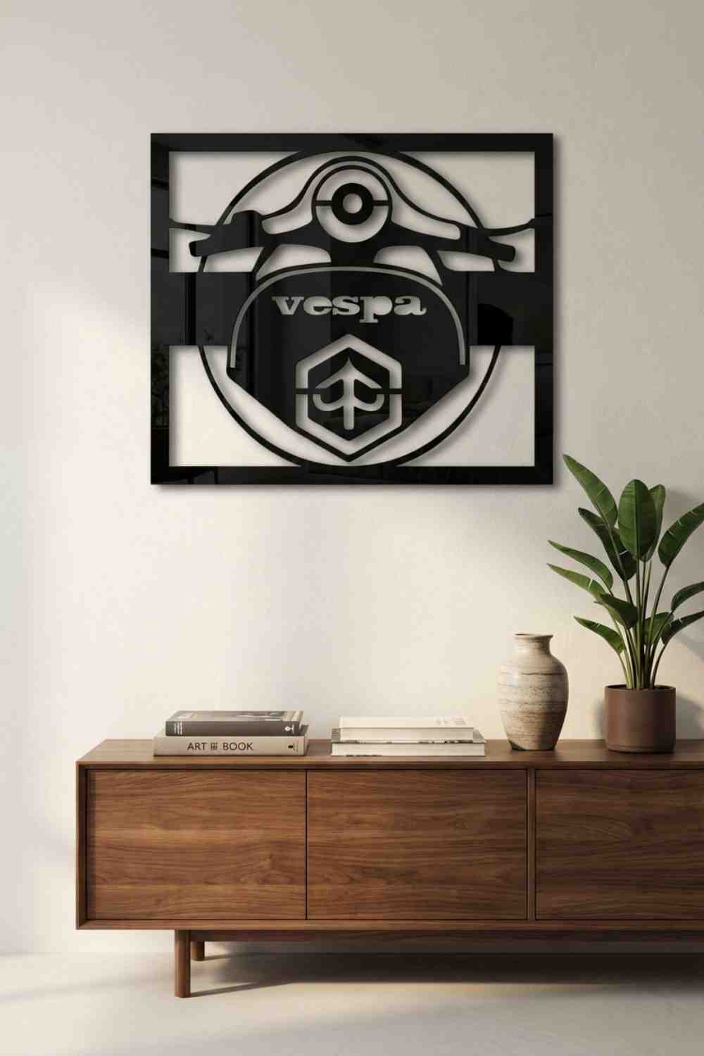 Vespa ❤️ - Cuadro decorativo | Cortayrecorta.es