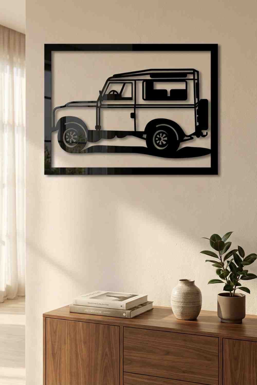 Land Rover - Cuadro decorativo | Cortayrecorta.es