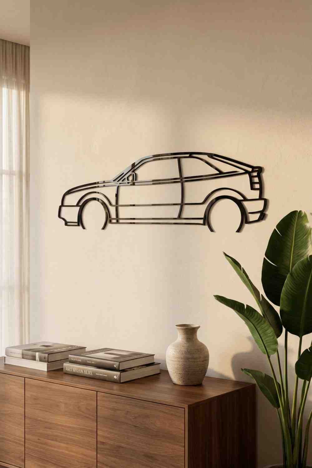 Volkswagen Corrado 1990 Detailed - Cuadro decorativo | Cortayrecorta.es