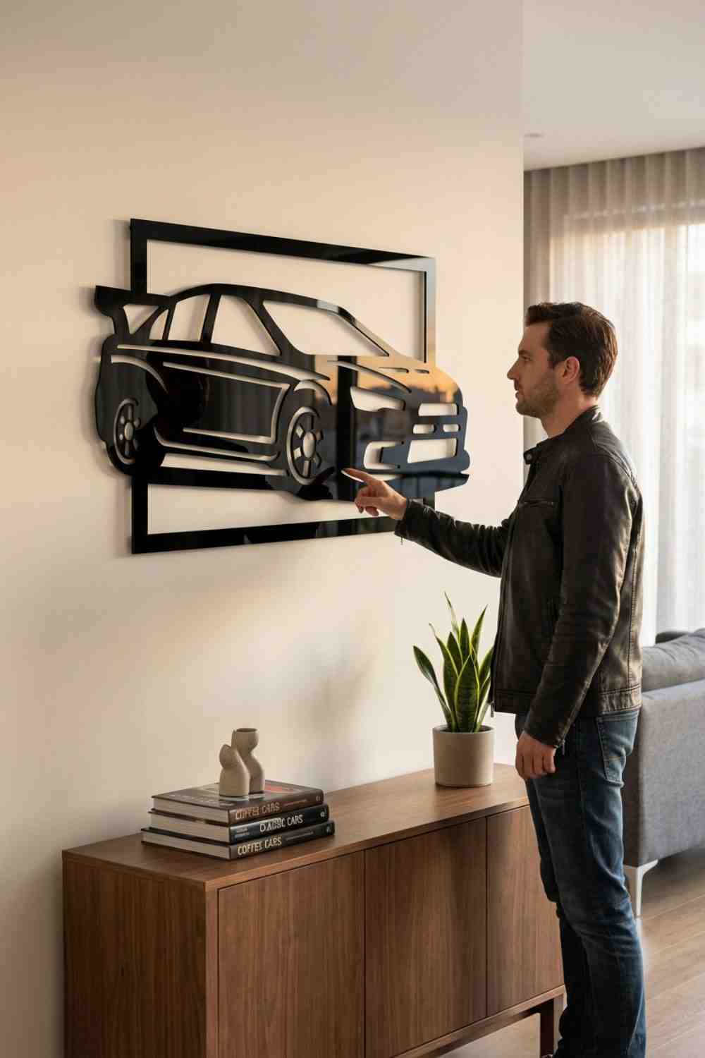 Mitsubishi Evo 9 - Cuadro decorativo | Cortayrecorta.es