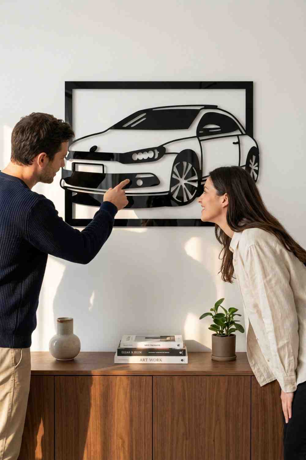 Volkswagen Scirocco - Cuadro decorativo | Cortayrecorta.es