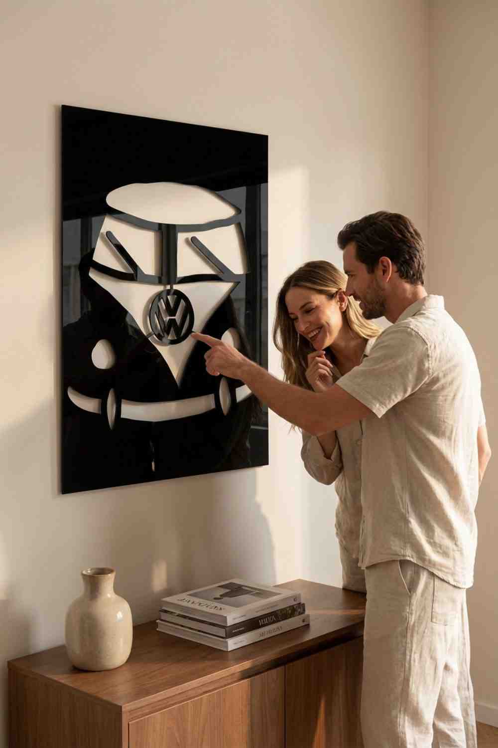 Volkswagen California - Cuadro decorativo | Cortayrecorta.es