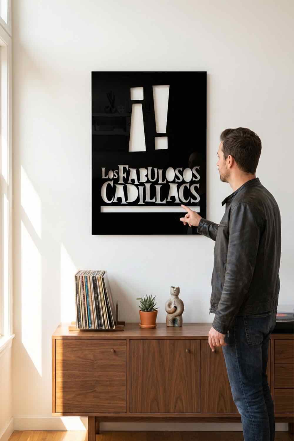 Los Fabulosos Cadillacs - Cuadro decorativo | Cortayrecorta.es