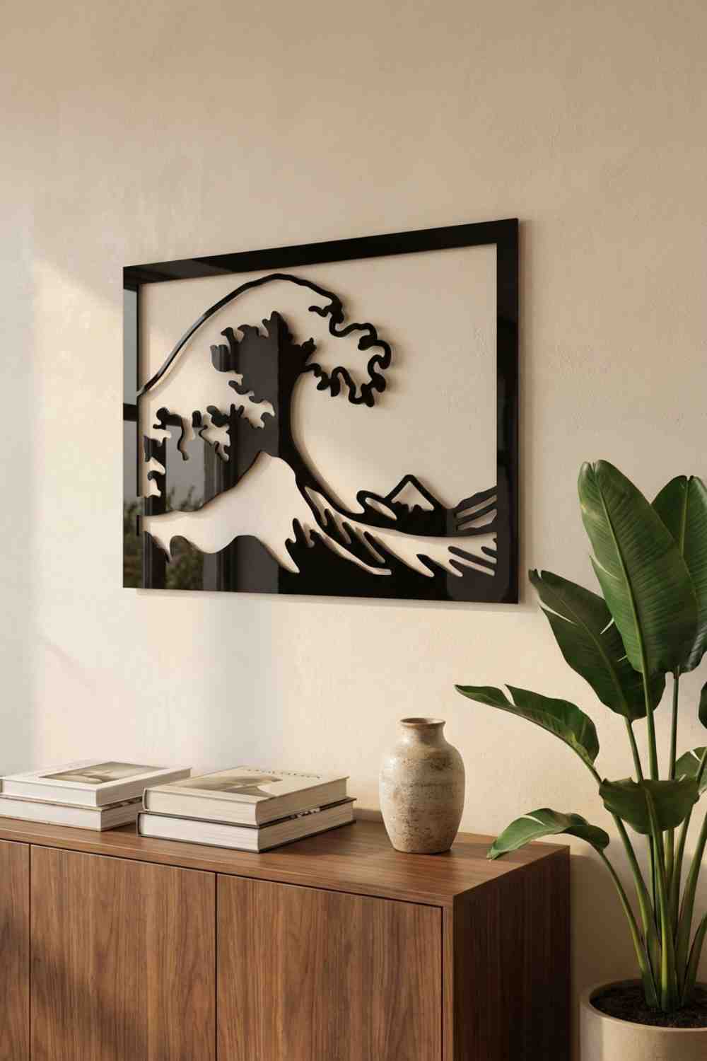 La Gran Ola De Kanagawa - Cuadro decorativo | Cortayrecorta.es