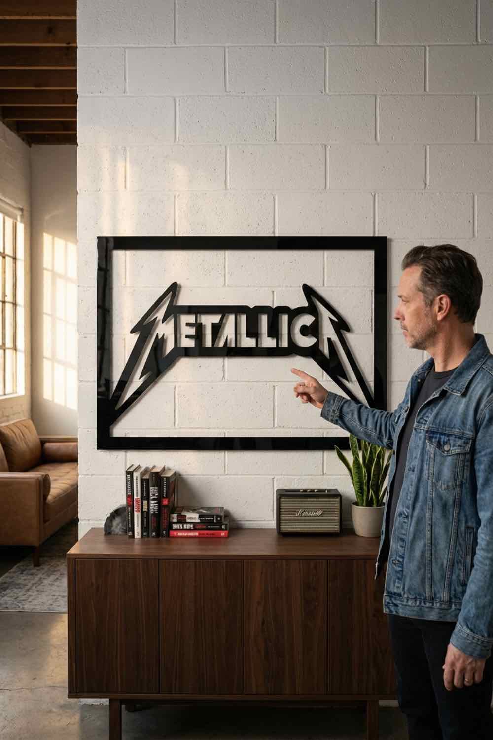 Metallica - Cuadro decorativo | Cortayrecorta.es