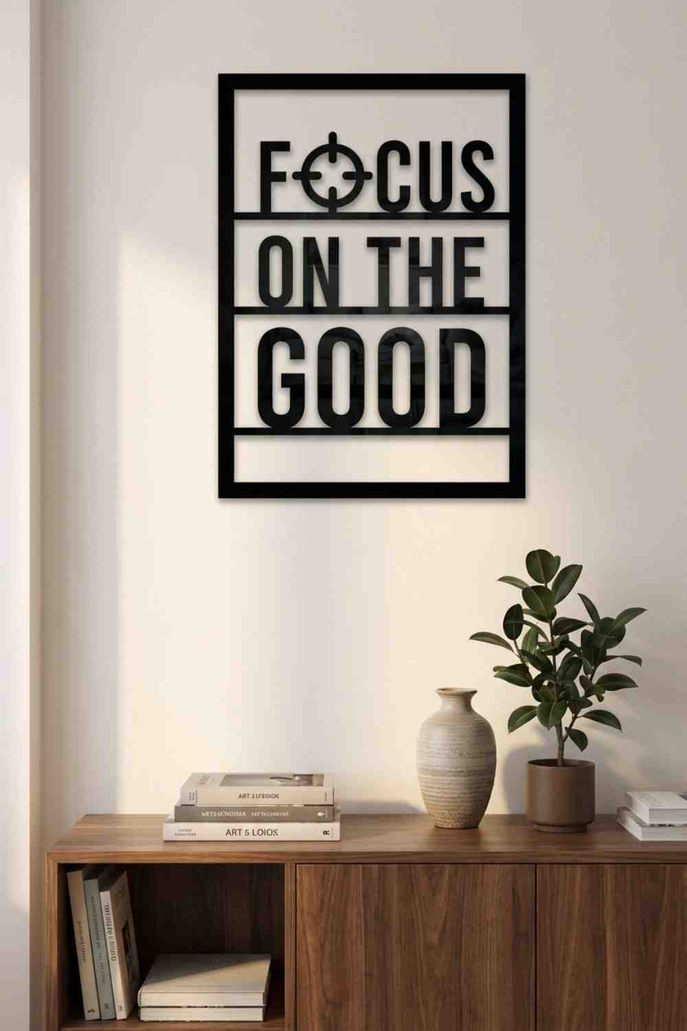 Focus on the good - Cuadro decorativo | Cortayrecorta.es