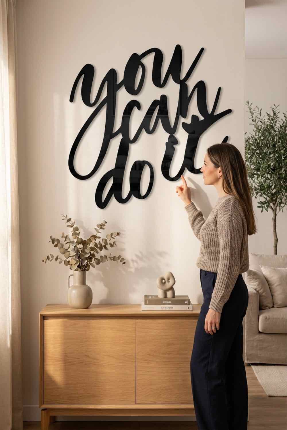 You can do it - Cuadro decorativo | Cortayrecorta.es
