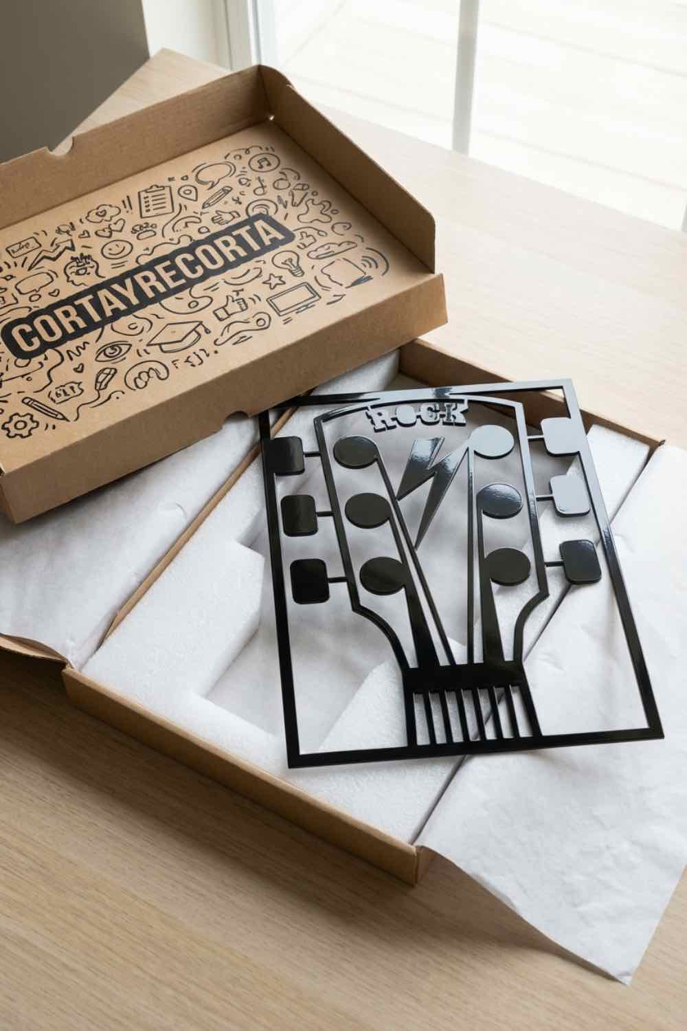 Rock Guitar!! - Cuadro decorativo | Cortayrecorta.es
