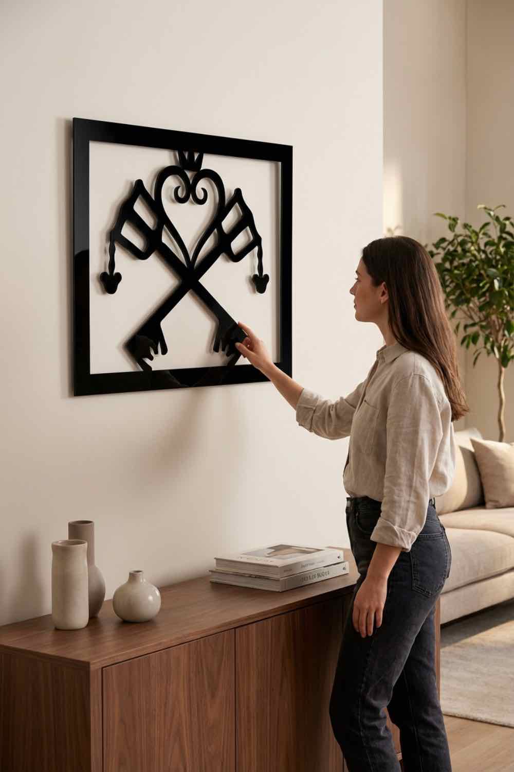 Kingdom Hearts. Llaves Espada - Cuadro decorativo | Cortayrecorta.es