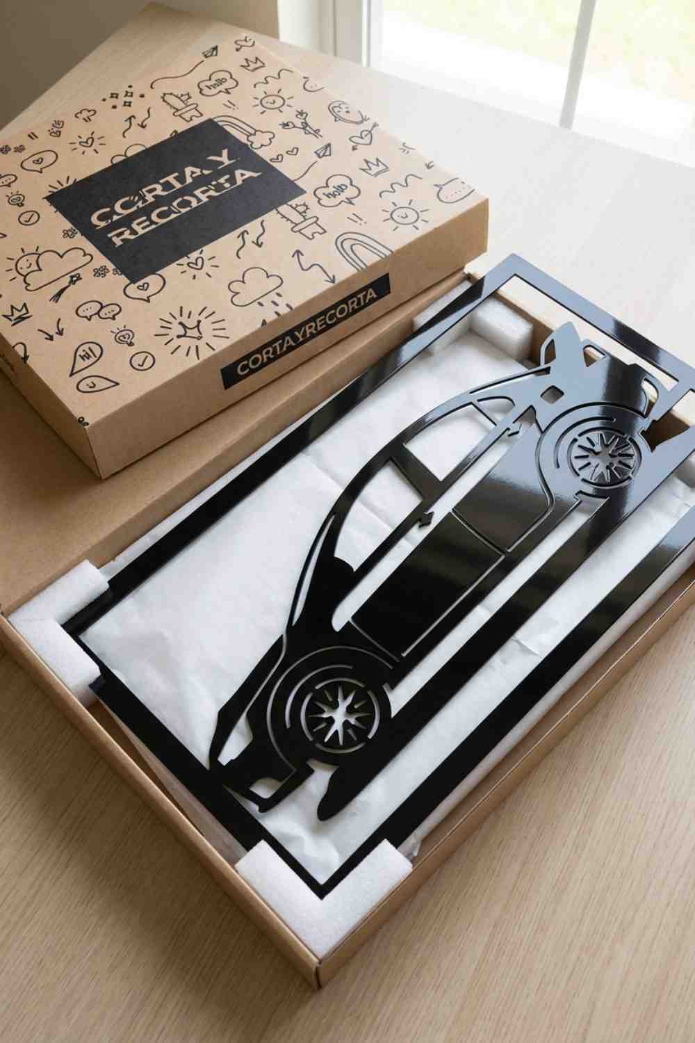 Subaru Impreza Perfil - Cuadro decorativo | Cortayrecorta.es