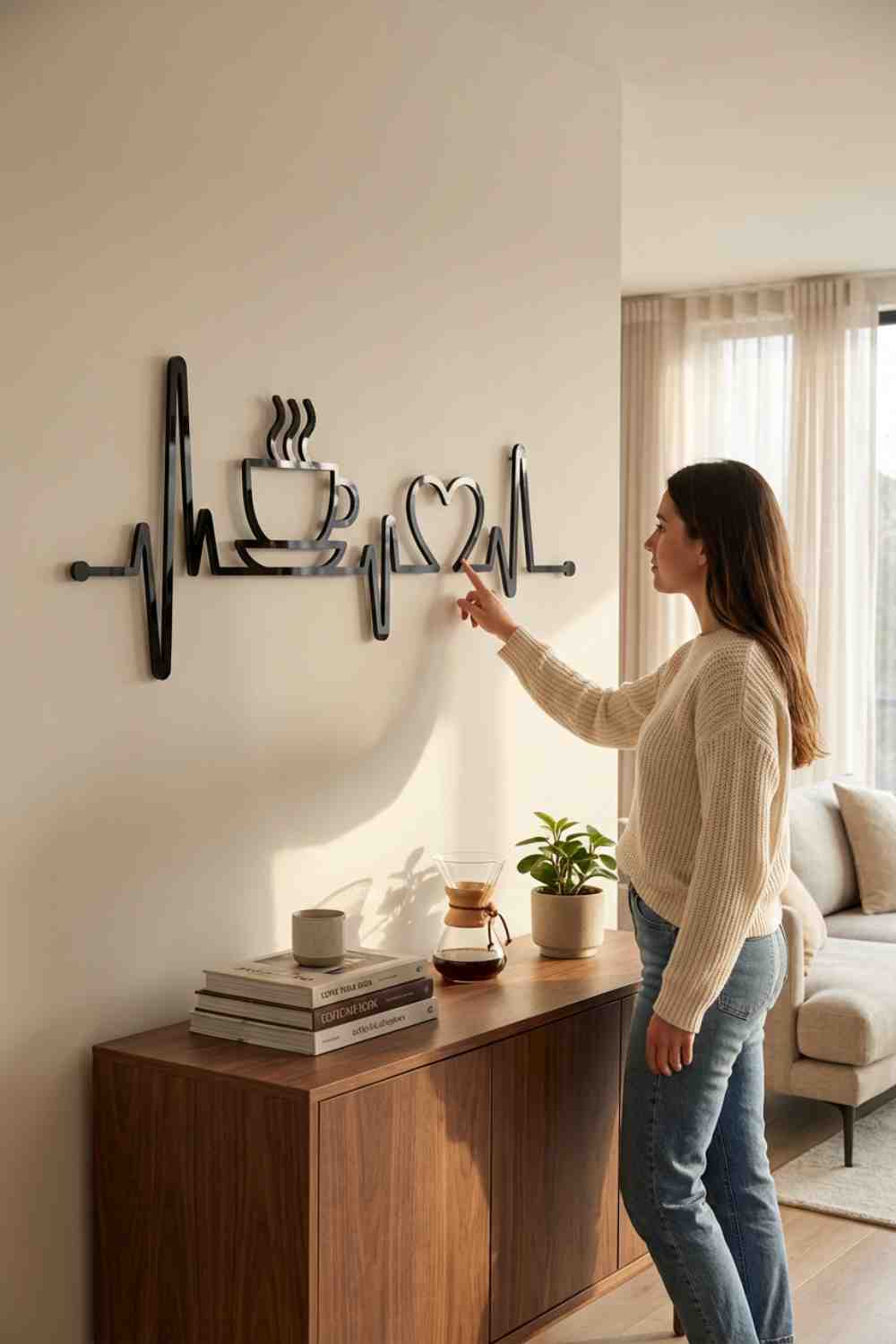 Latidos De Café - Cuadro decorativo | Cortayrecorta.es