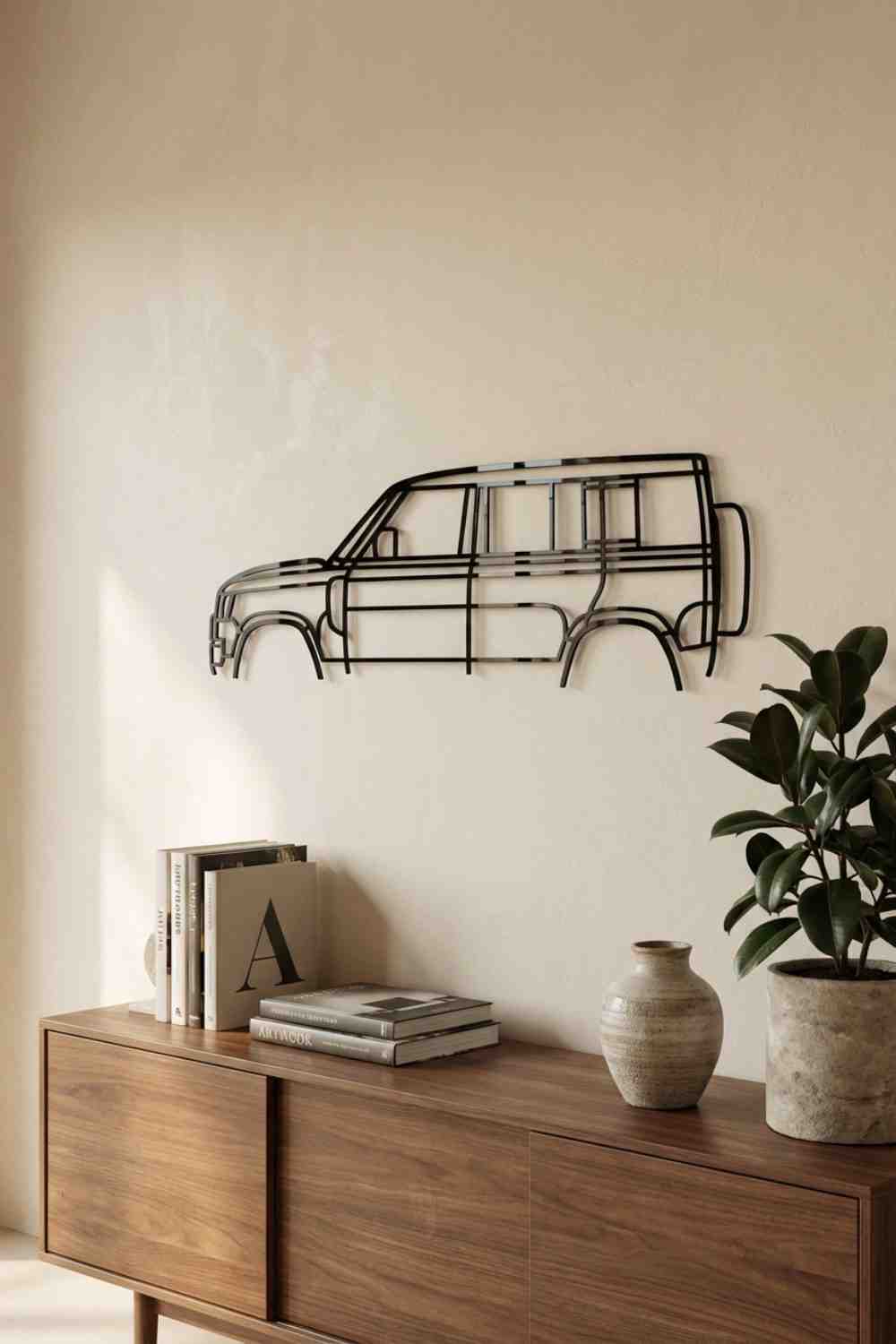 Lan Rover Land Defender D110 - Cuadro decorativo | Cortayrecorta.es