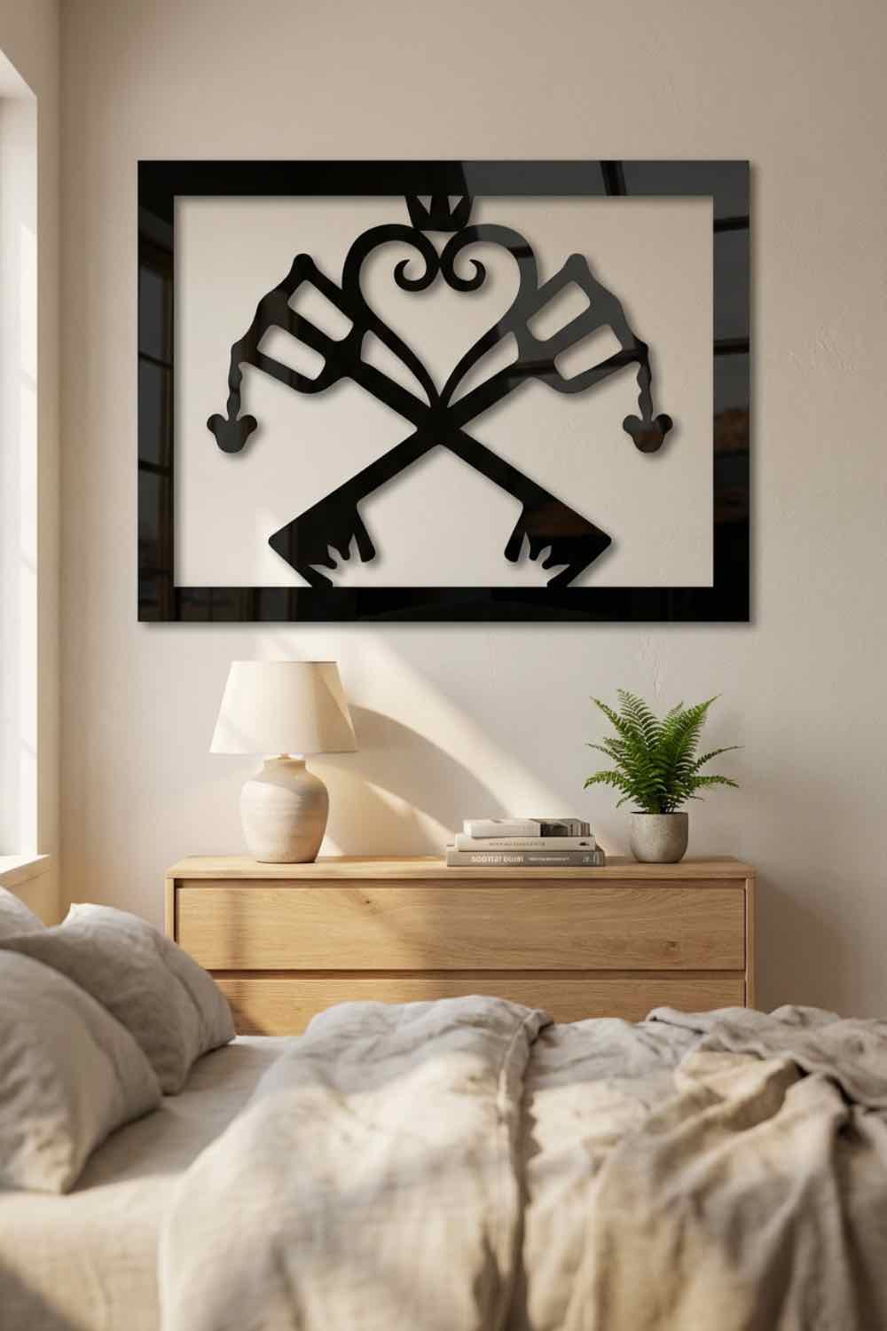 Kingdom Hearts. Llaves Espada - Cuadro decorativo | Cortayrecorta.es
