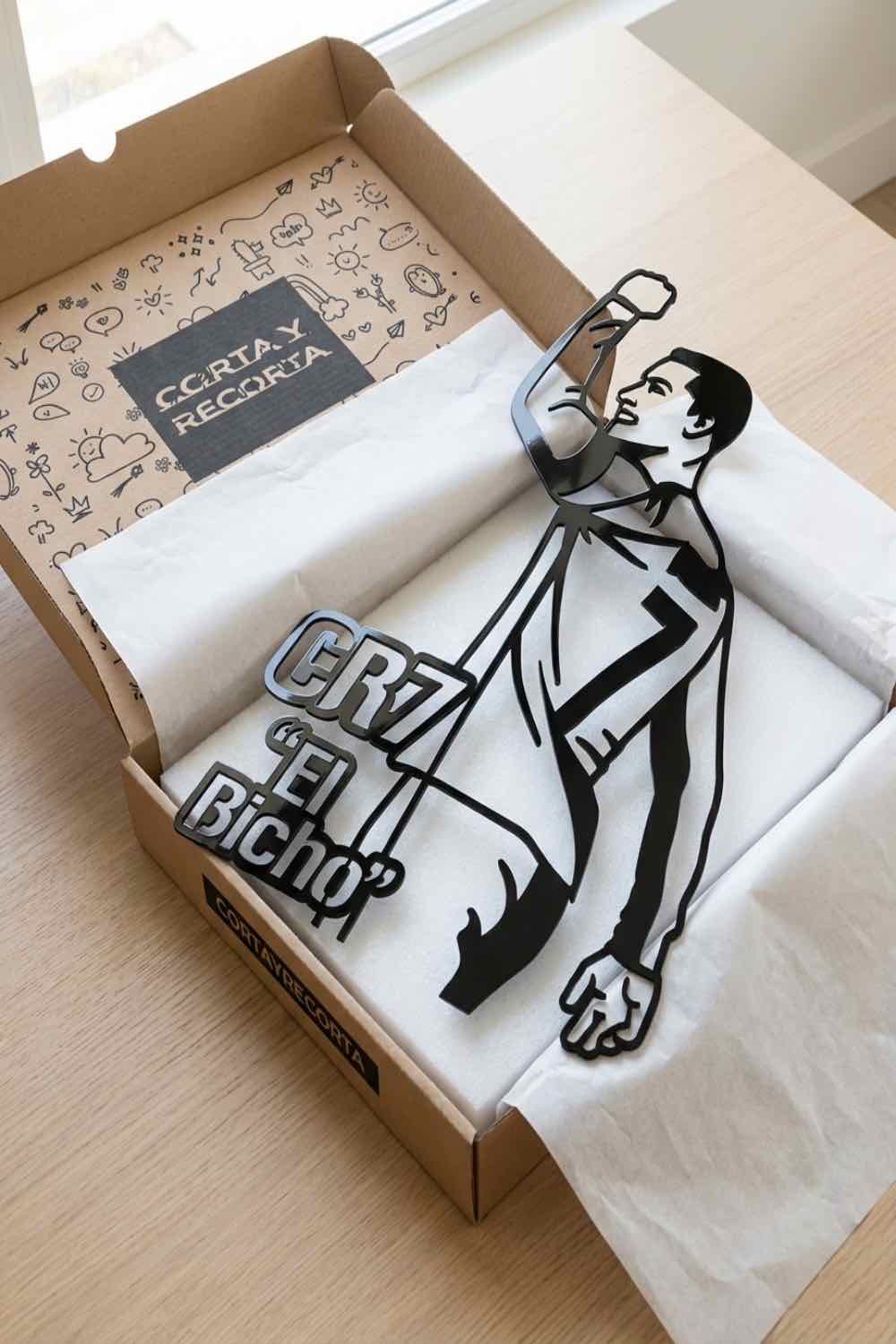 CR7 El Bicho - Cuadro decorativo | Cortayrecorta.es