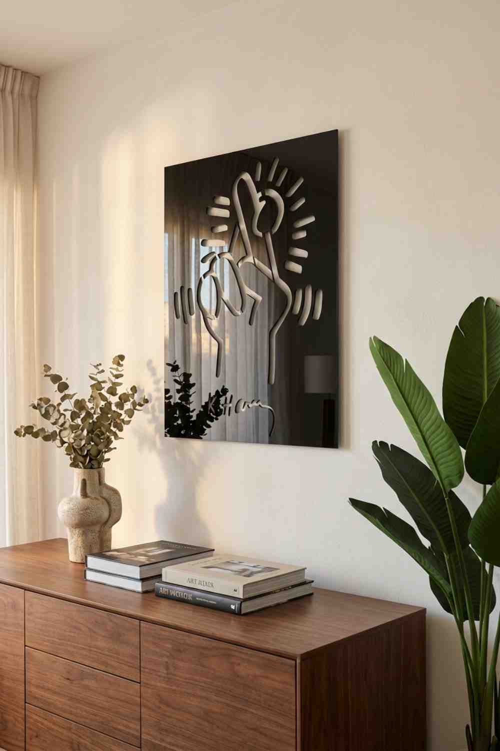 "Suerte", Keith Haring - Cuadro decorativo | Cortayrecorta.es