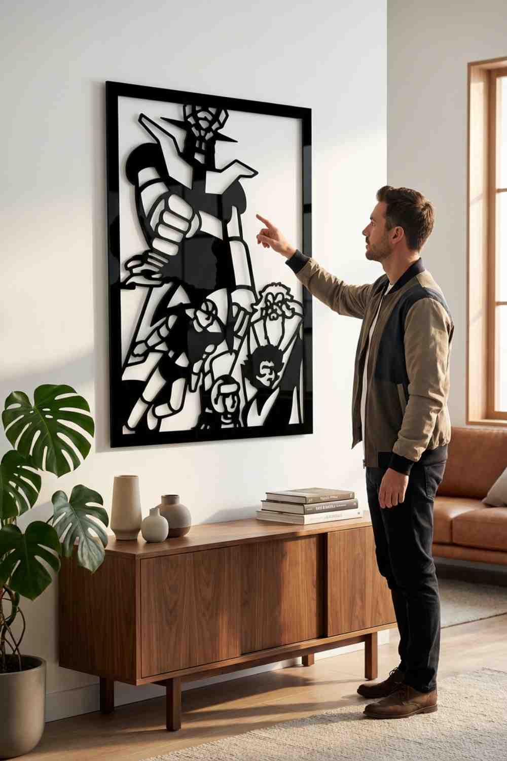 Mazinger Z - Cuadro decorativo | Cortayrecorta.es