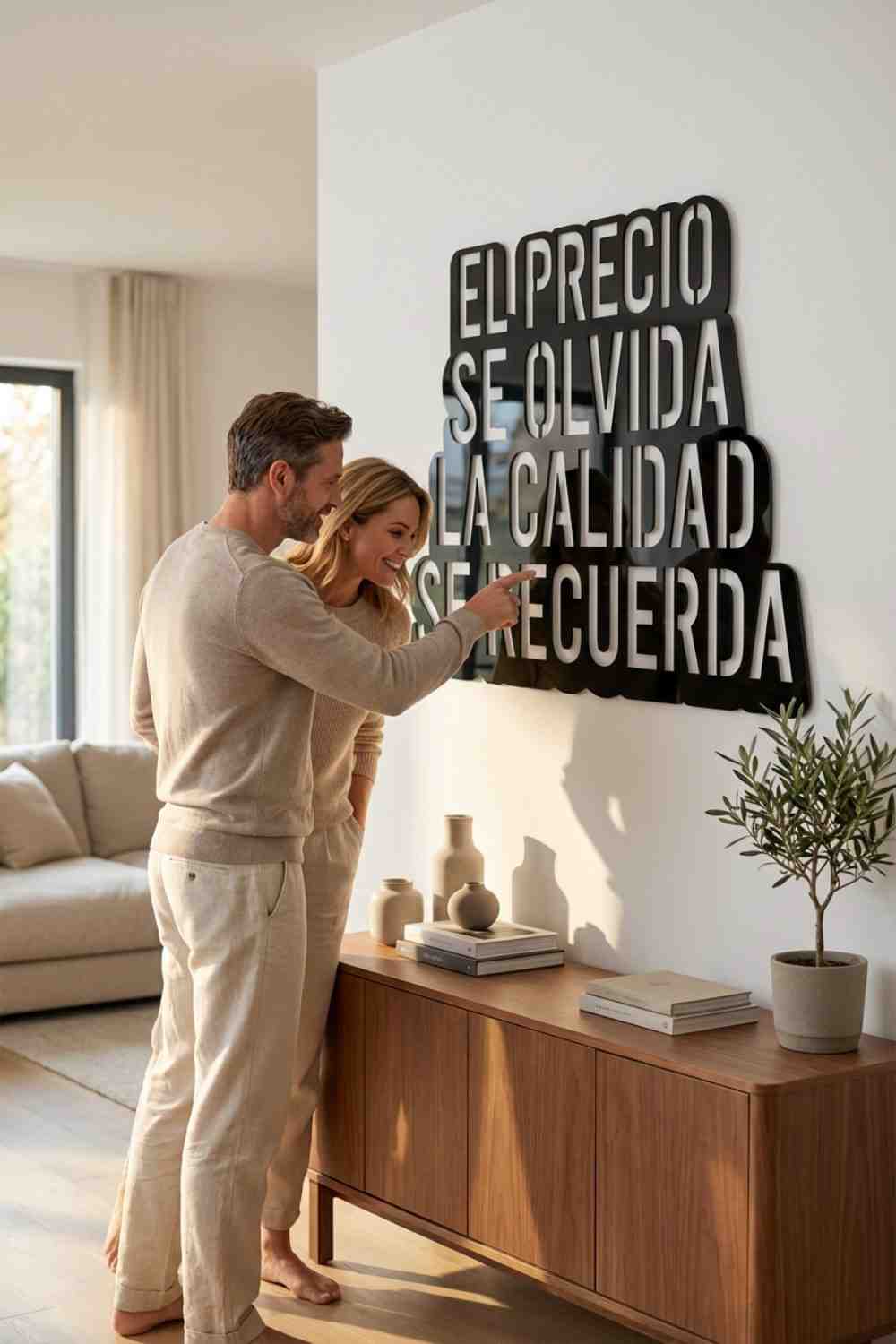 El precio se olvida - Cuadro decorativo | Cortayrecorta.es