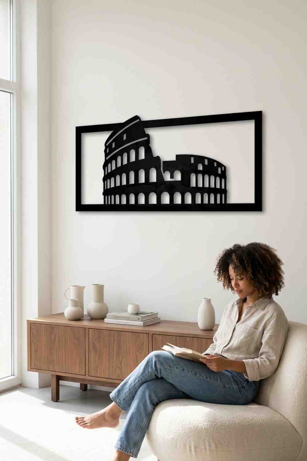 Coliseo - Cuadro decorativo | Cortayrecorta.es
