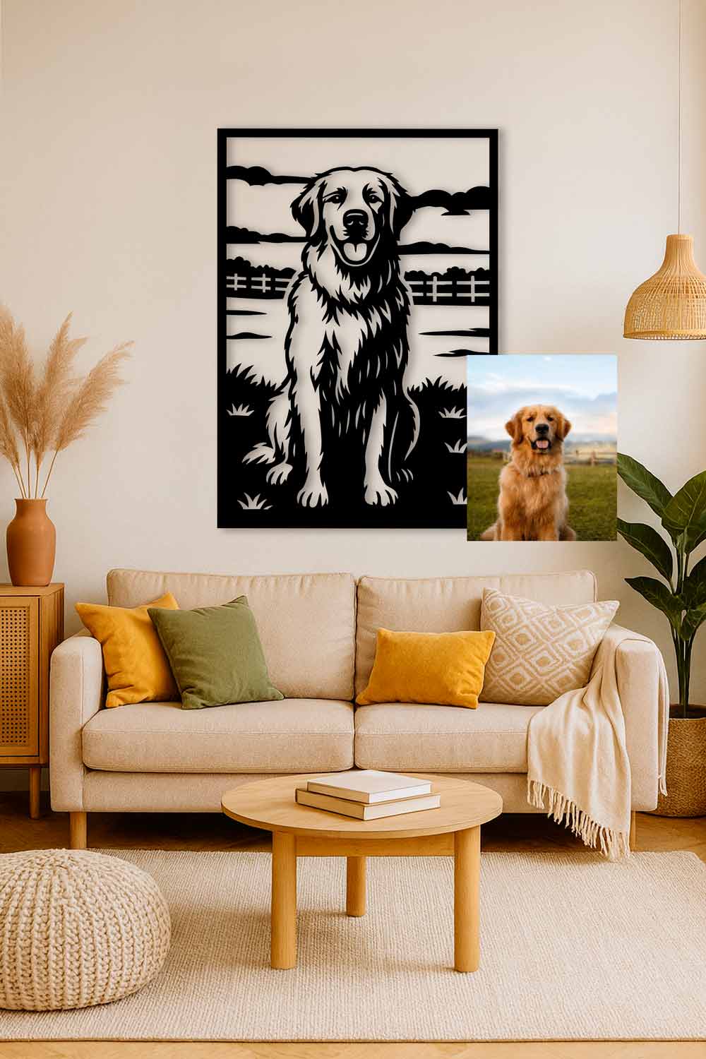 De la foto de tu perro al cuadro en Aluminio Cristal — comparativa real