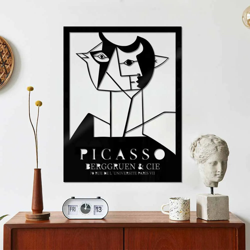 Cartel Exposición Grabado De Picasso