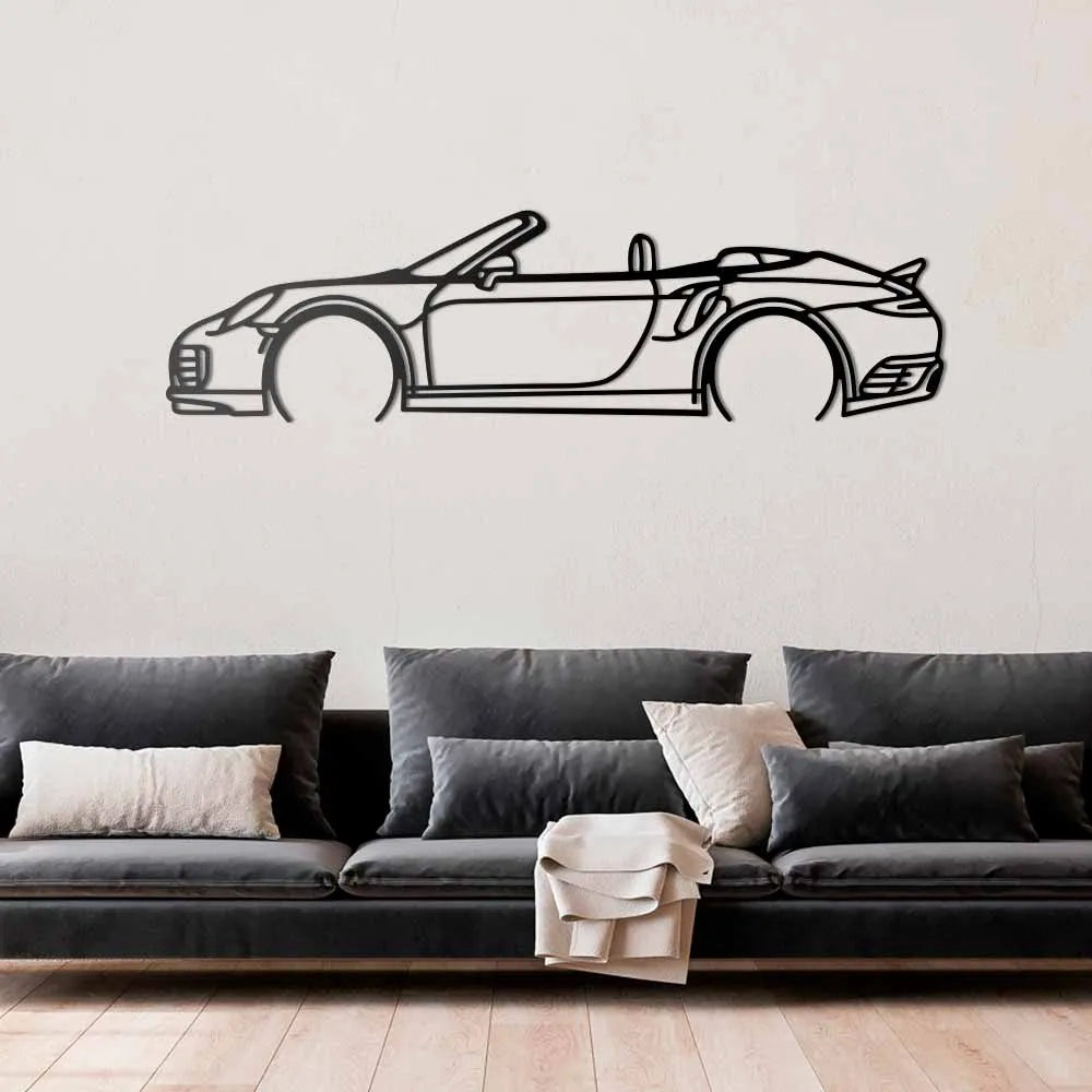 Porsche 911 Turbo S Cabrio Model 991 Detailed