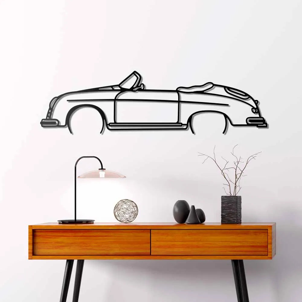 Porsche 356 Speedster California Detailed