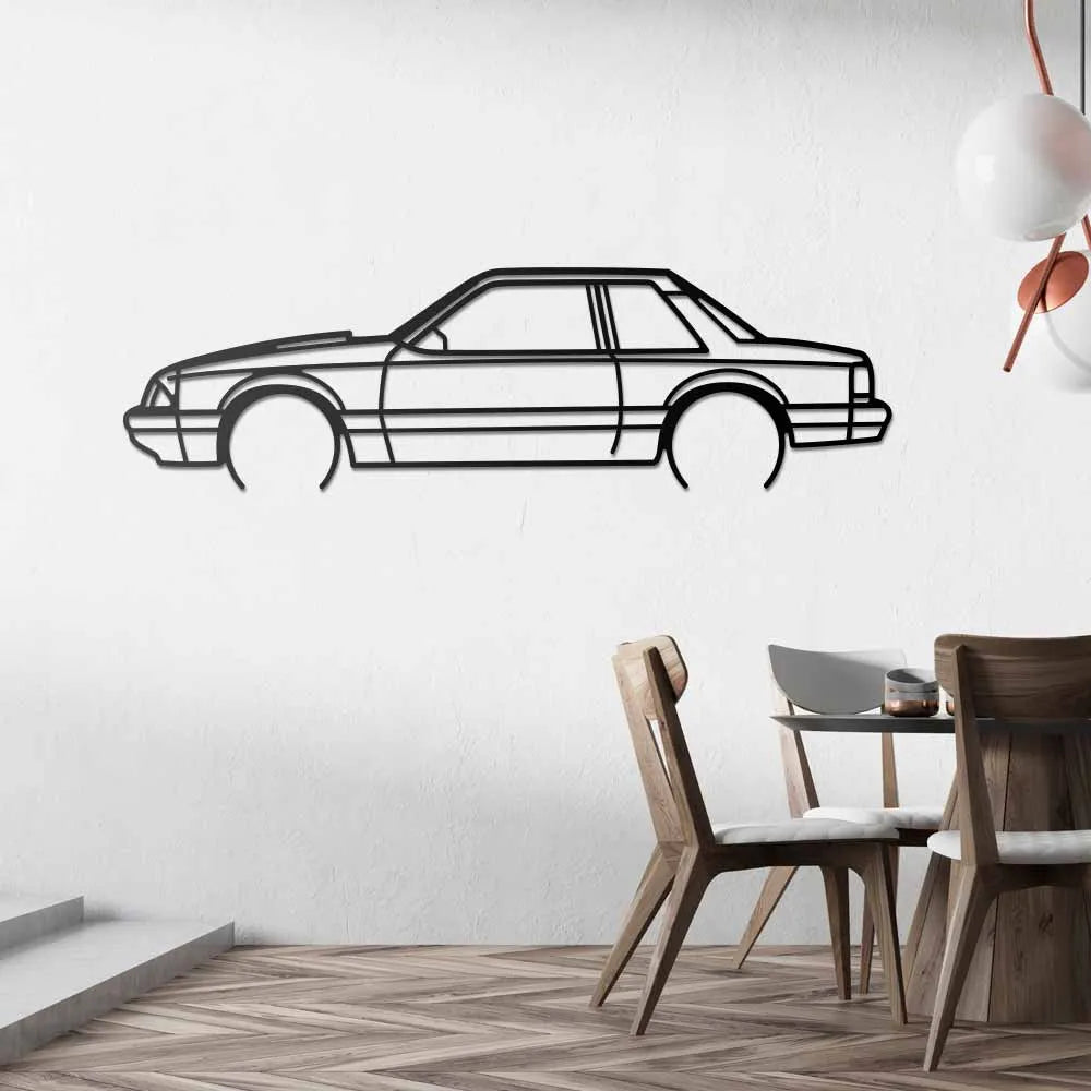 1993 Mustang Notch Back Detailed