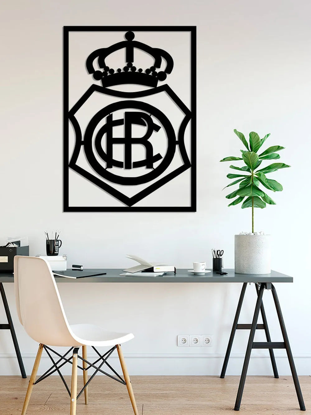 Cuadro del Escudo del Recreativo de Huelva